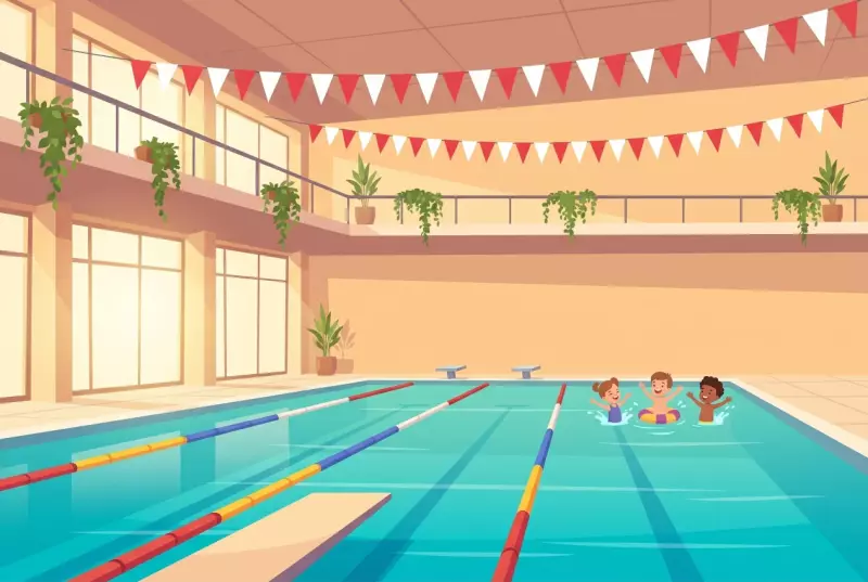 Illustration de la piscine couverte Les Tilleuls à Porrentruy