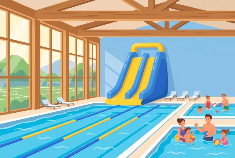 Illustration de la piscine couverte du Val-de-Travers à Couvet