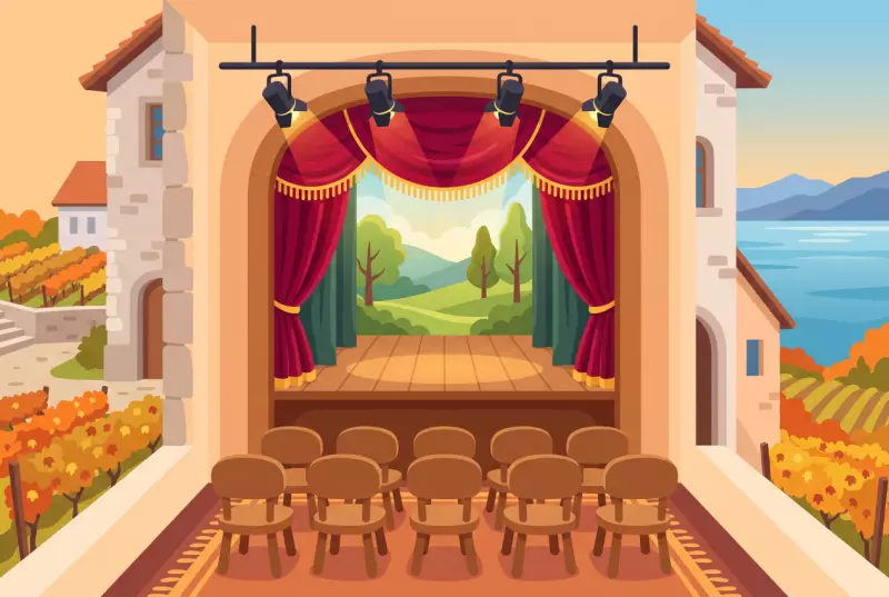 Illustration de la petite salle du théâtre de marionnettes La Cardamone à Auvernier