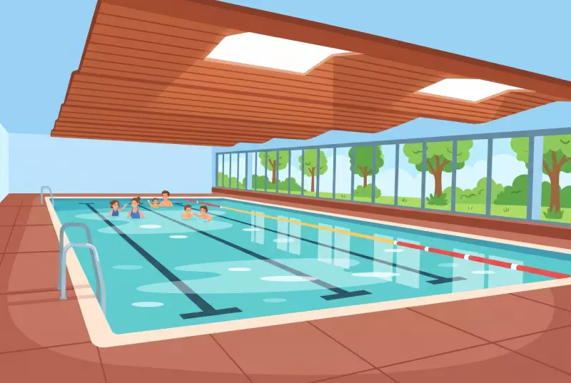 Illustration de la piscine couverte des Arêtes à La Chaux-de-Fonds
