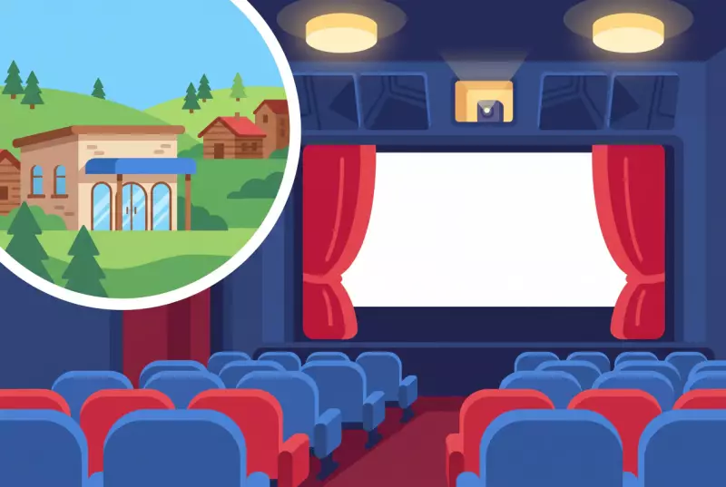 Illustration de la salle de cinema du Cinematographe a Tramelan dans le Jura bernois