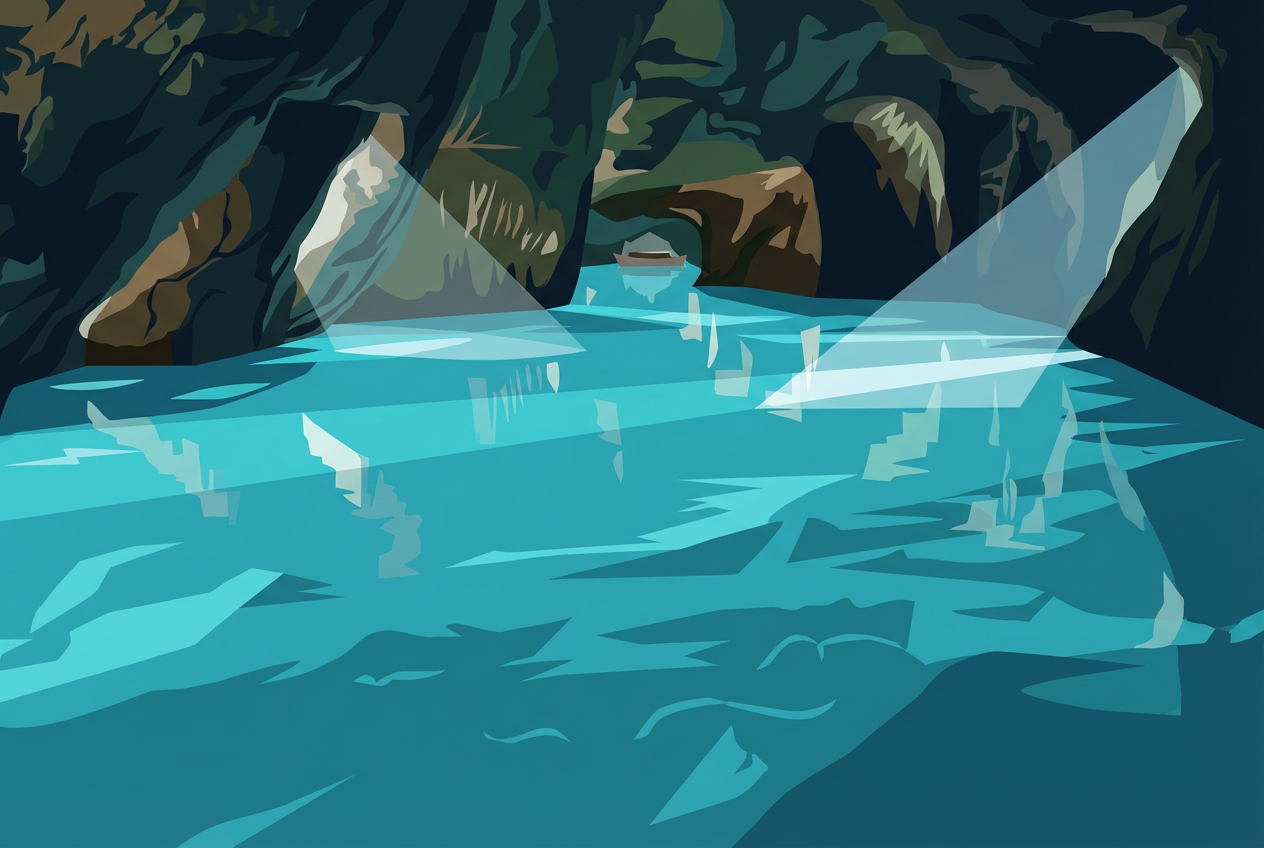 Lac souterrain de St‑Léonard: une balade en barque sous la roche