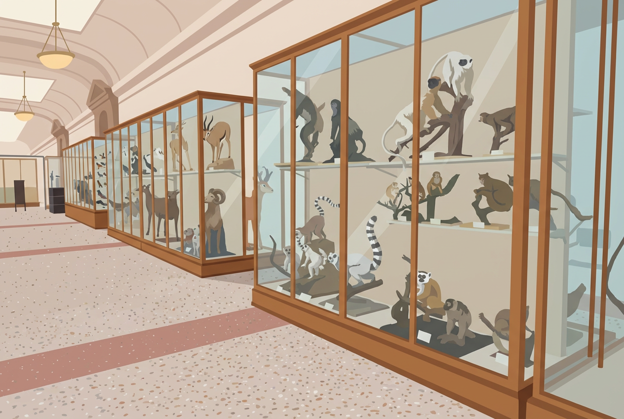 Naturéum – département zoologie au Palais de Rumine (Lausanne)