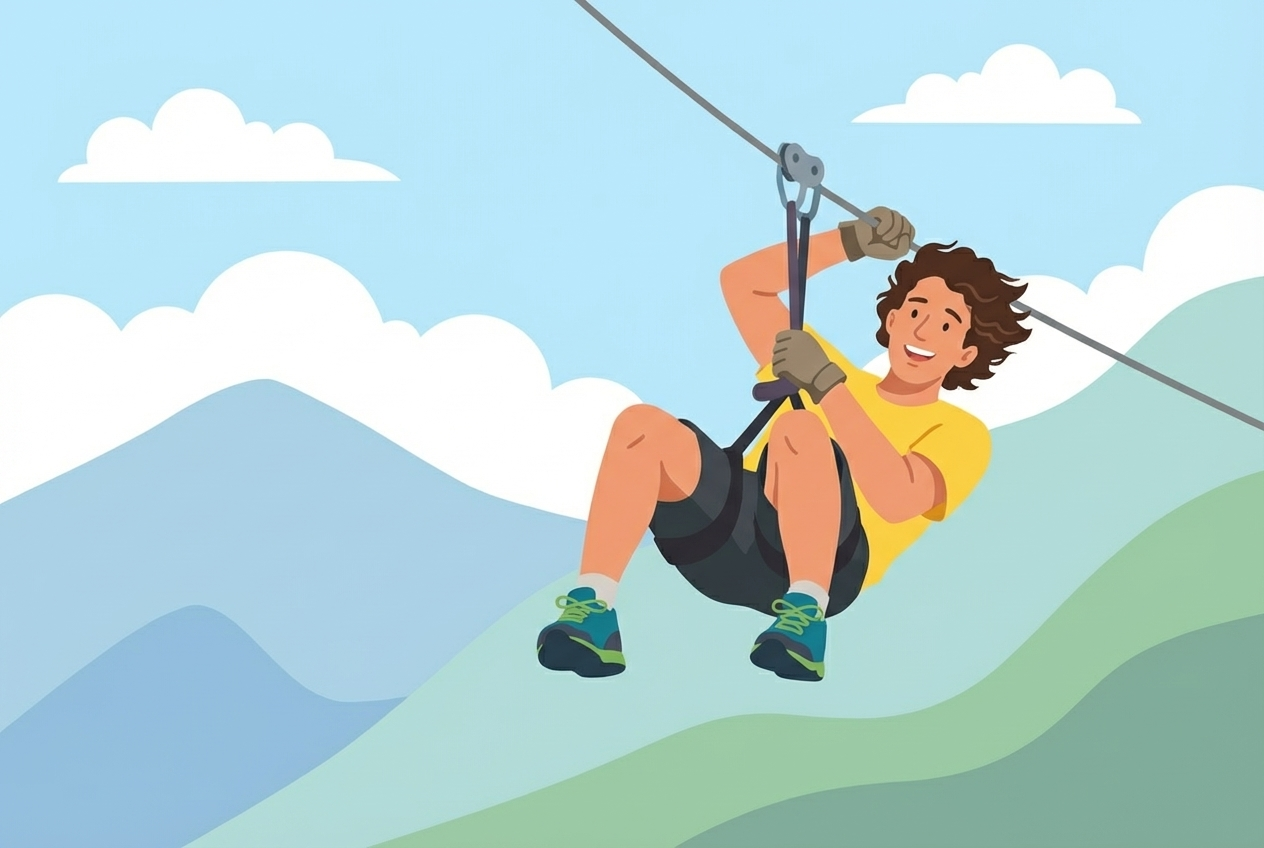 Parc Aventure de Sion au Domaine des Îles