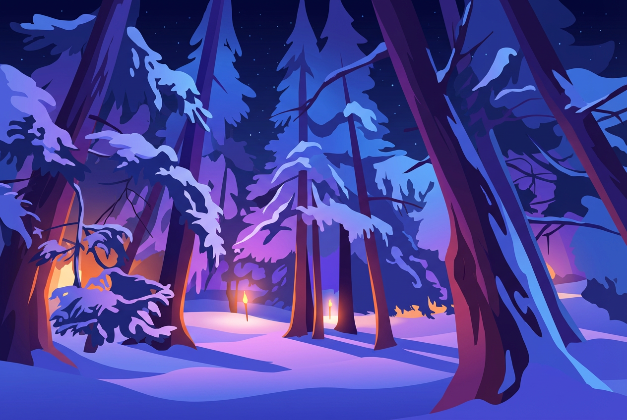 Chemin des lanternes (Laternenweg) à Oeschinensee, Kandersteg