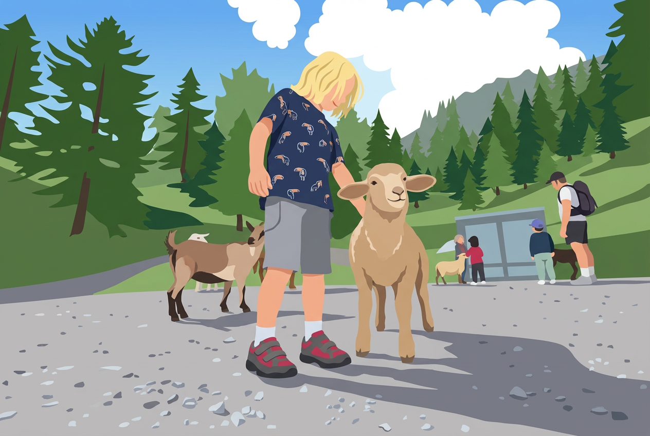 Mini Zoo de Jorasse (VD) : une pause nature avec les enfants