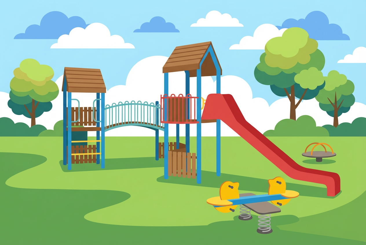 Place de jeux Les Petits Sapins à Rolle