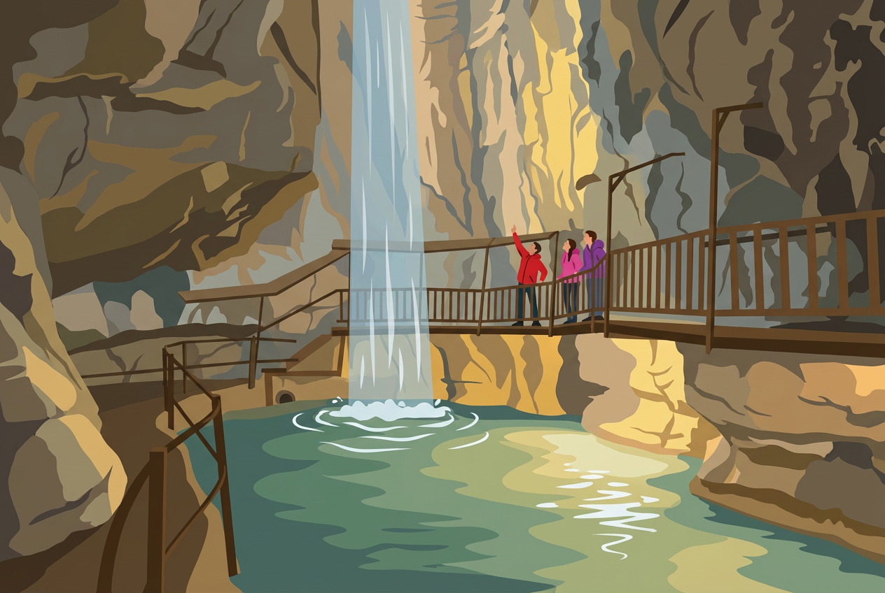 Grotte aux Fées à Saint‑Maurice: une aventure fraîche en famille