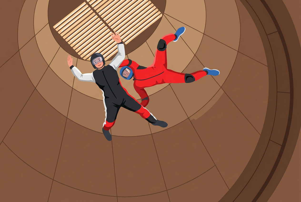 RealFly Sion: simulateur de chute libre pour toute la famille