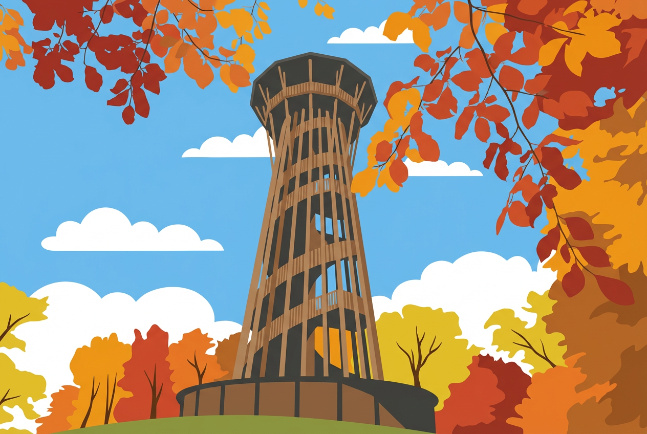 Tour de Sauvabelin à Lausanne: panorama en famille