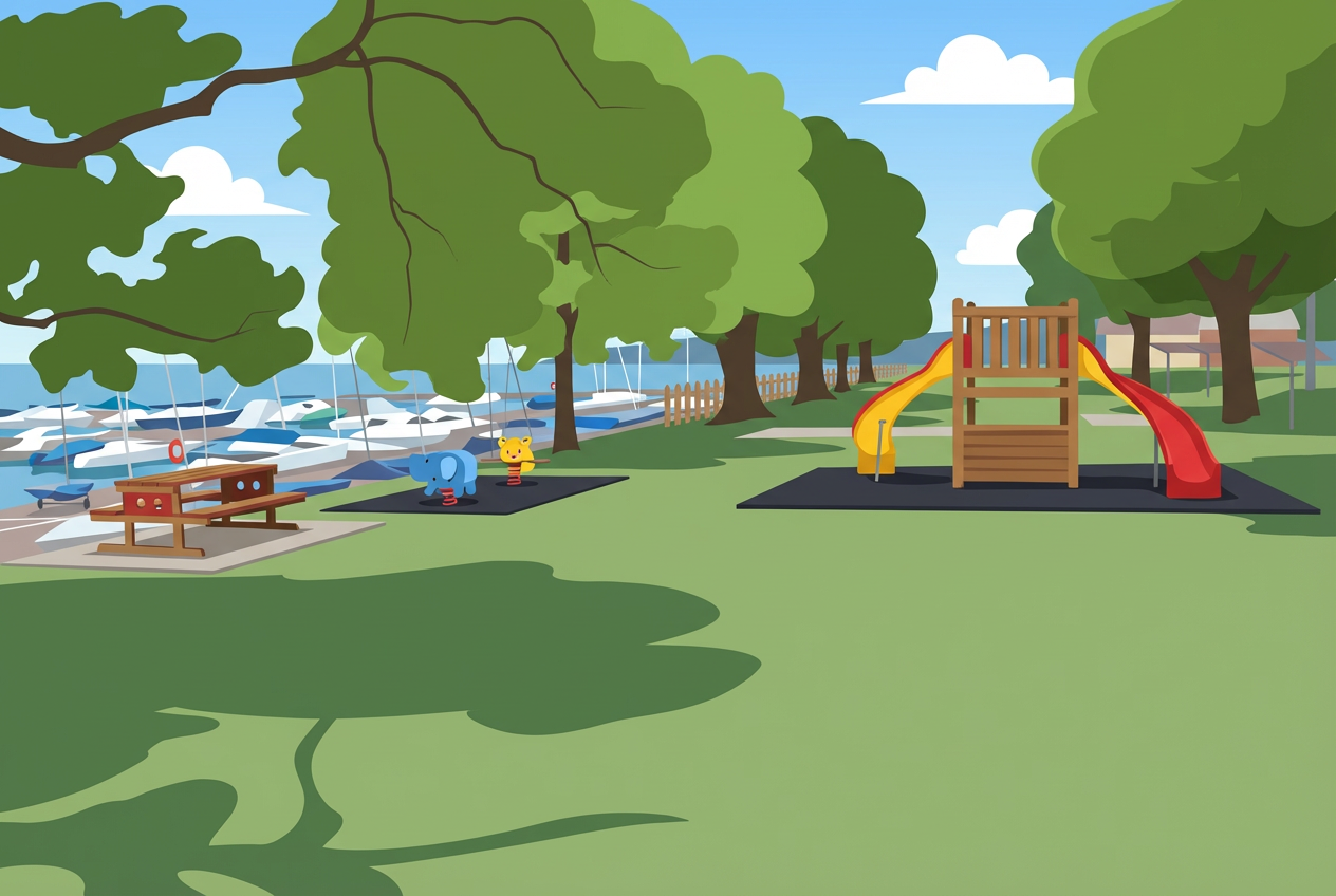 Place de pique-nique et de jeux des Abériaux – Prangins