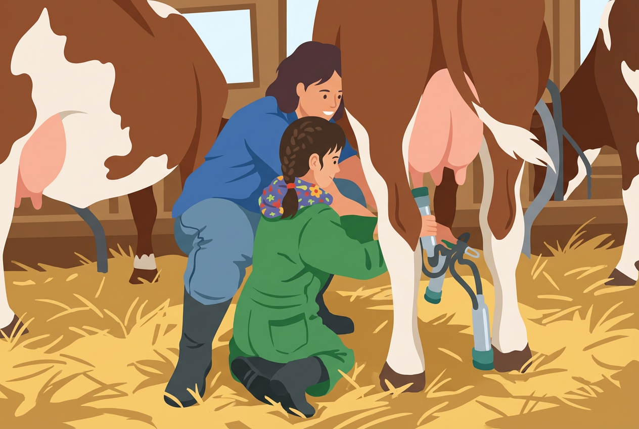 La Ferme de la Rochette à Champéry: animaux, fromages et grand air