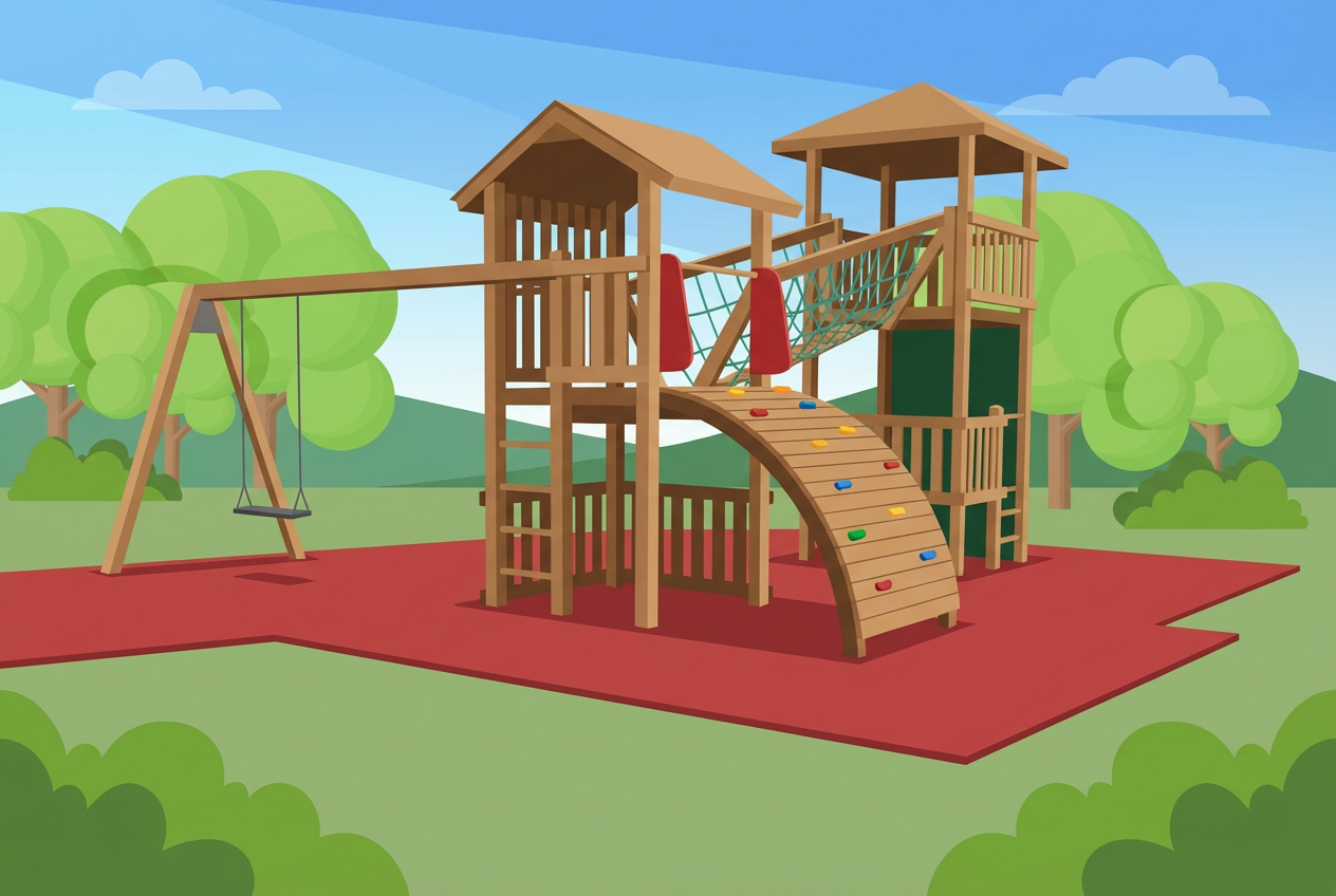 Place de jeux du Centre sportif En Bord à Gland