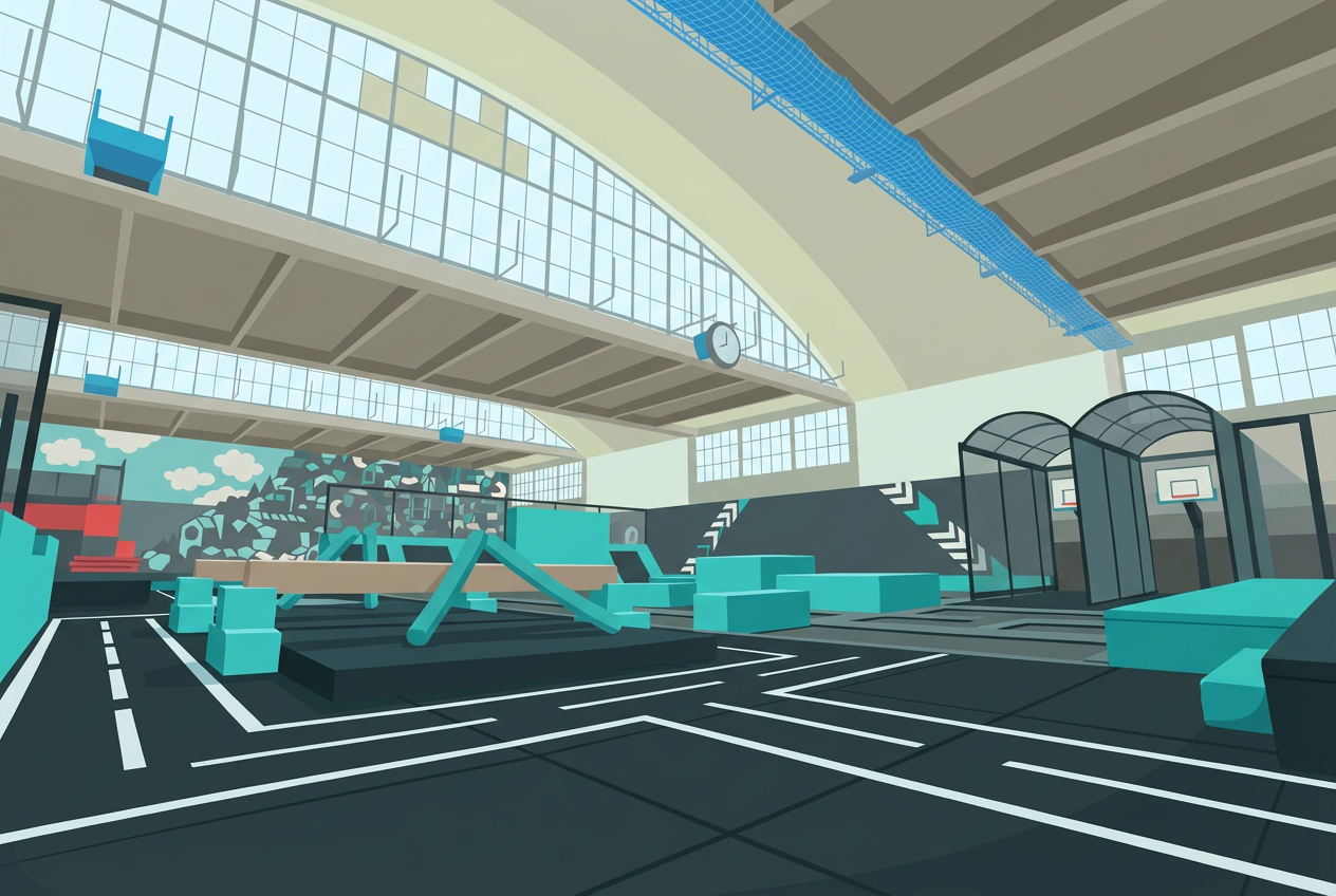 The Jump Spot – Trampoline park à Lausanne