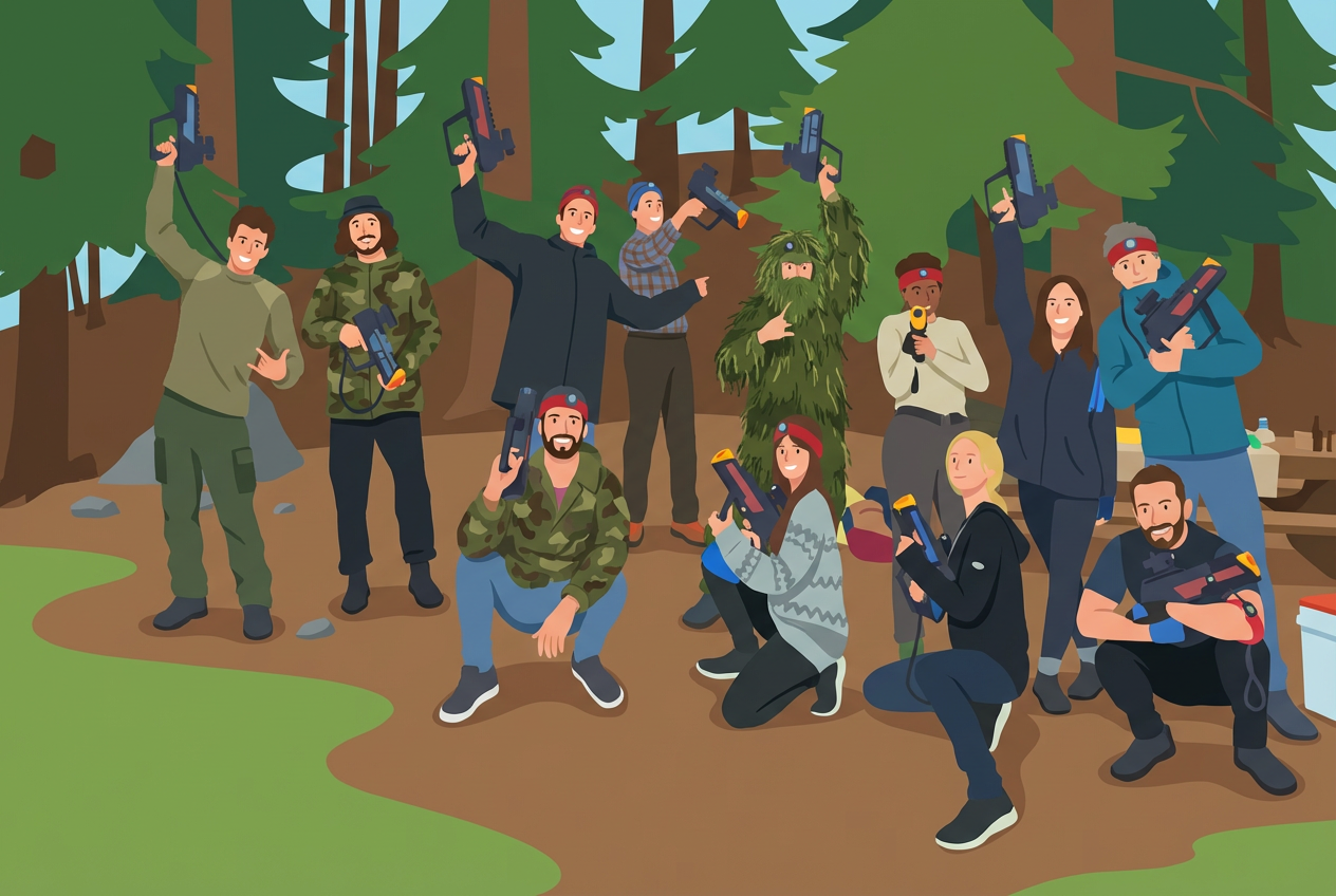 ValaisFun: laser tag et parc gonflable itinérant en Valais