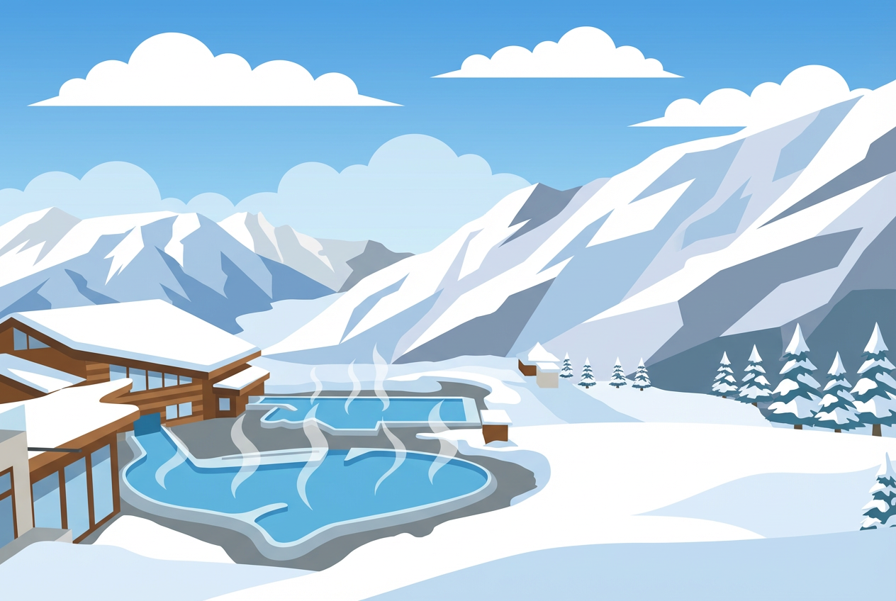 Les Bains d’Ovronnaz en famille, au cœur des Alpes valaisannes