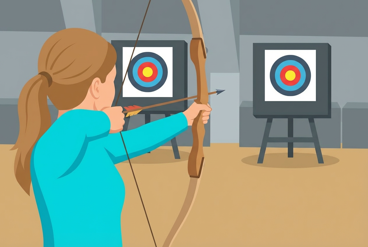 Initiation au tir à l’arc en famille au Pays‑d’Enhaut