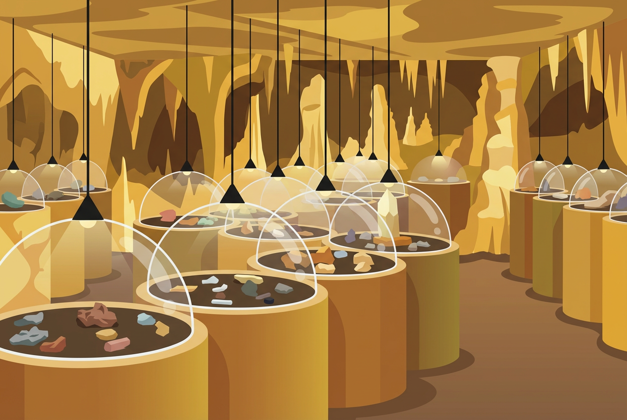 Musée des minéraux et des fossiles à Rougemont (VD)