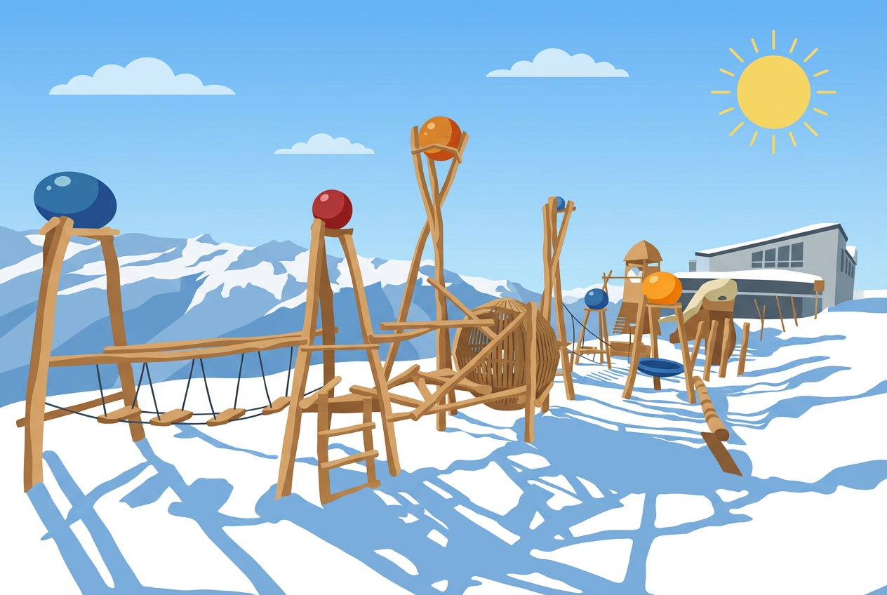 Tignousa Planet Park and Planet Path in St-Luc