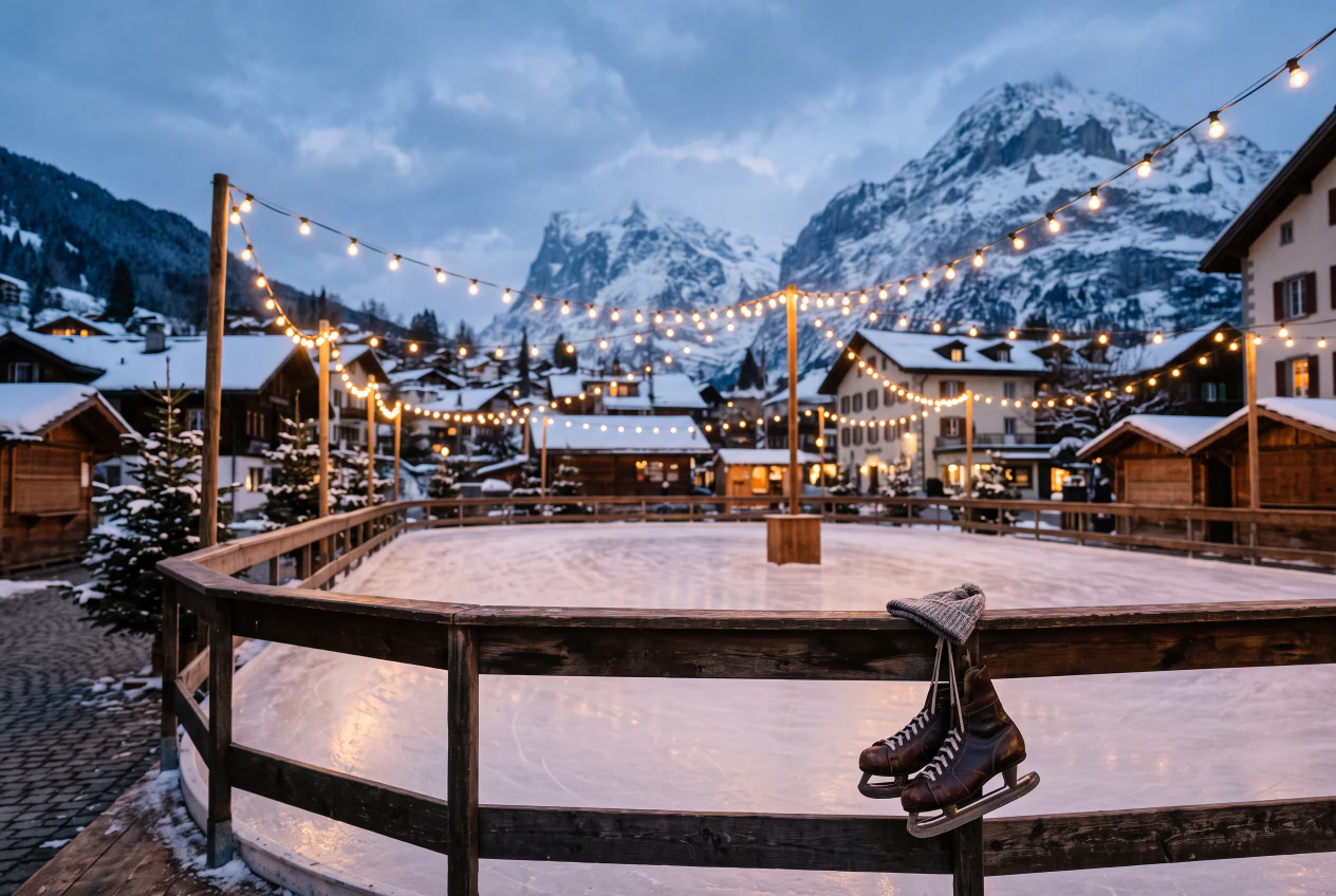 Patinoires en Suisse romande : où chausser les patins en famille ?