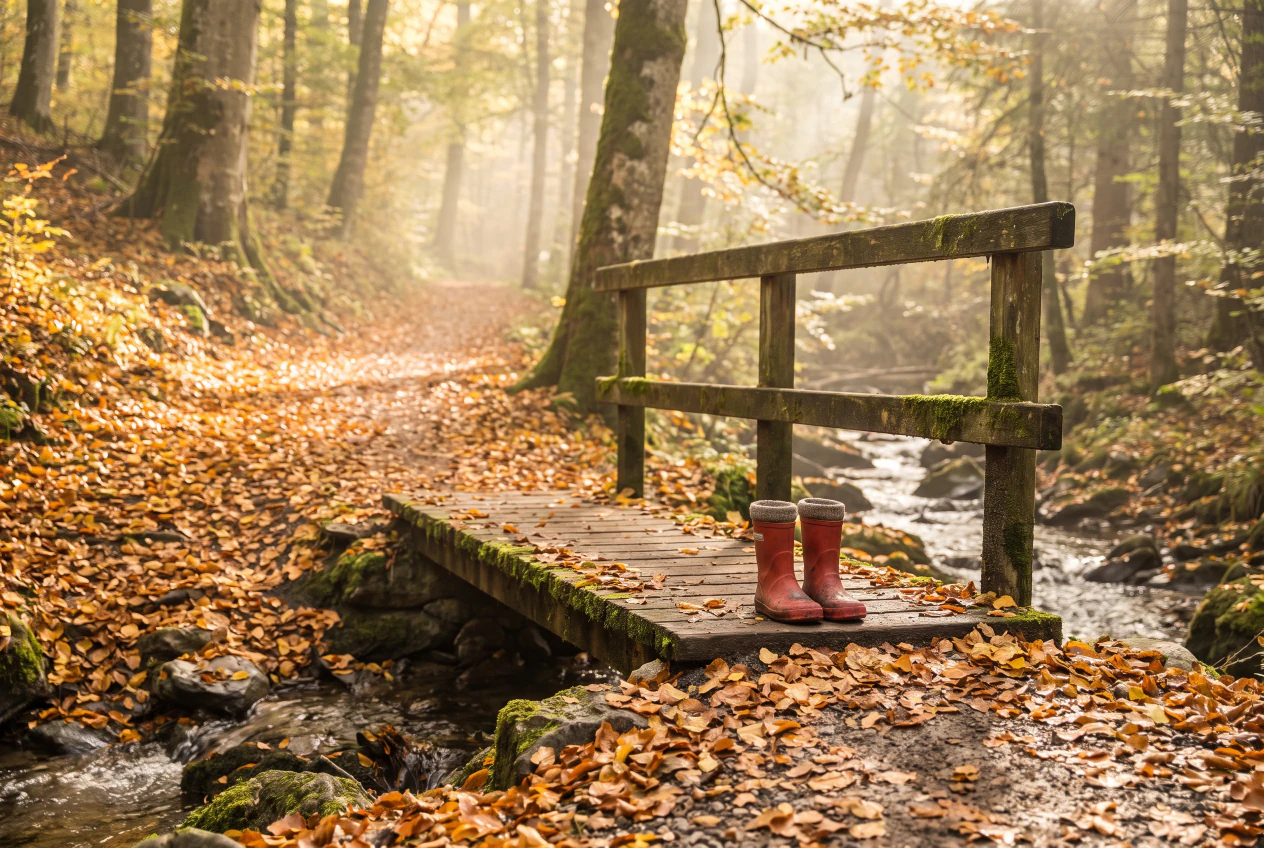Balades d'automne en forêt avec des enfants : nos idées en Suisse romande