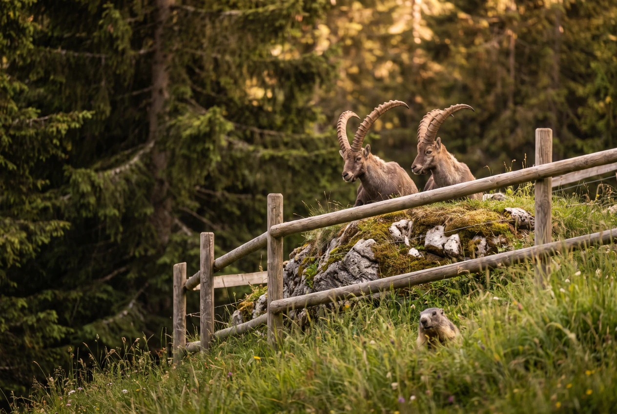 Zoos, parcs animaliers et fermes : où approcher les animaux en Suisse romande ?