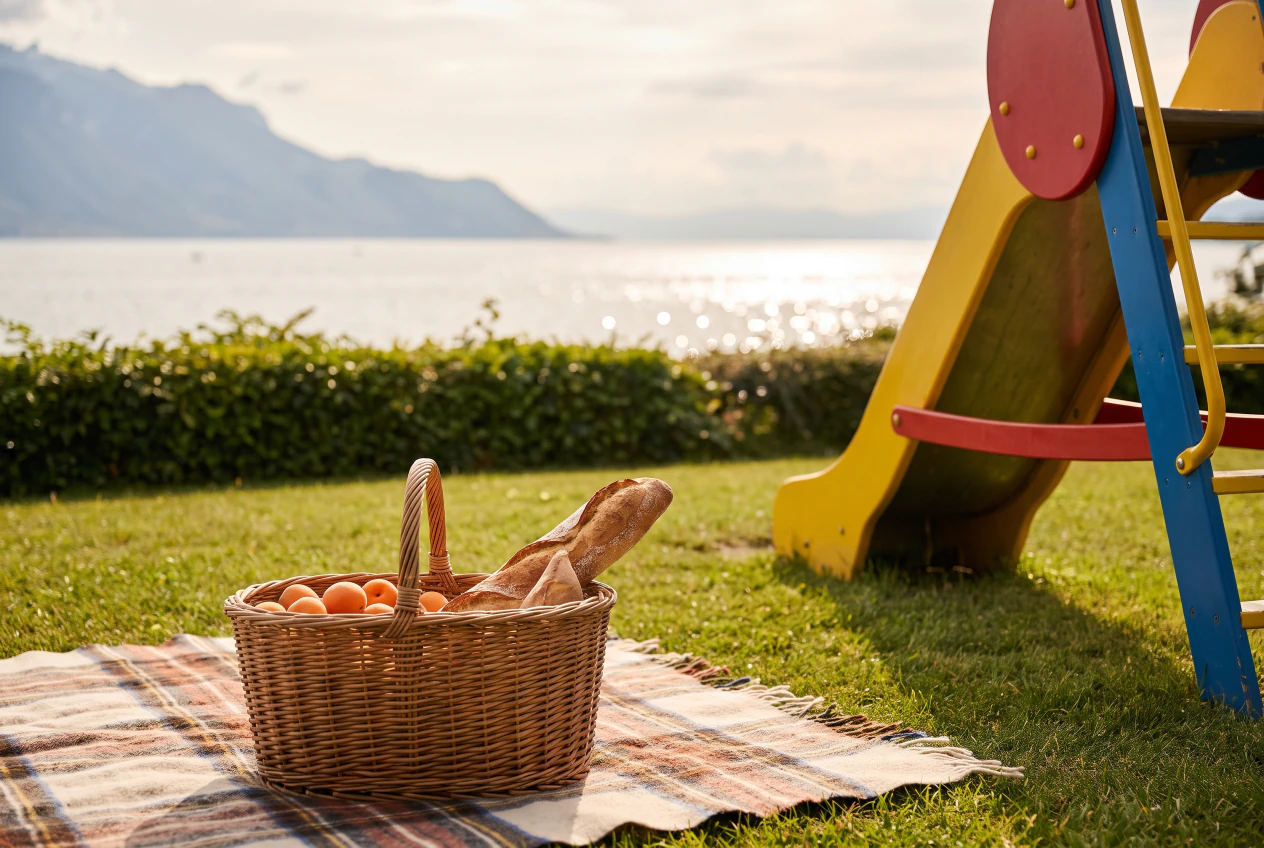 Pique-nique + place de jeux : nos combos préférés autour du Léman