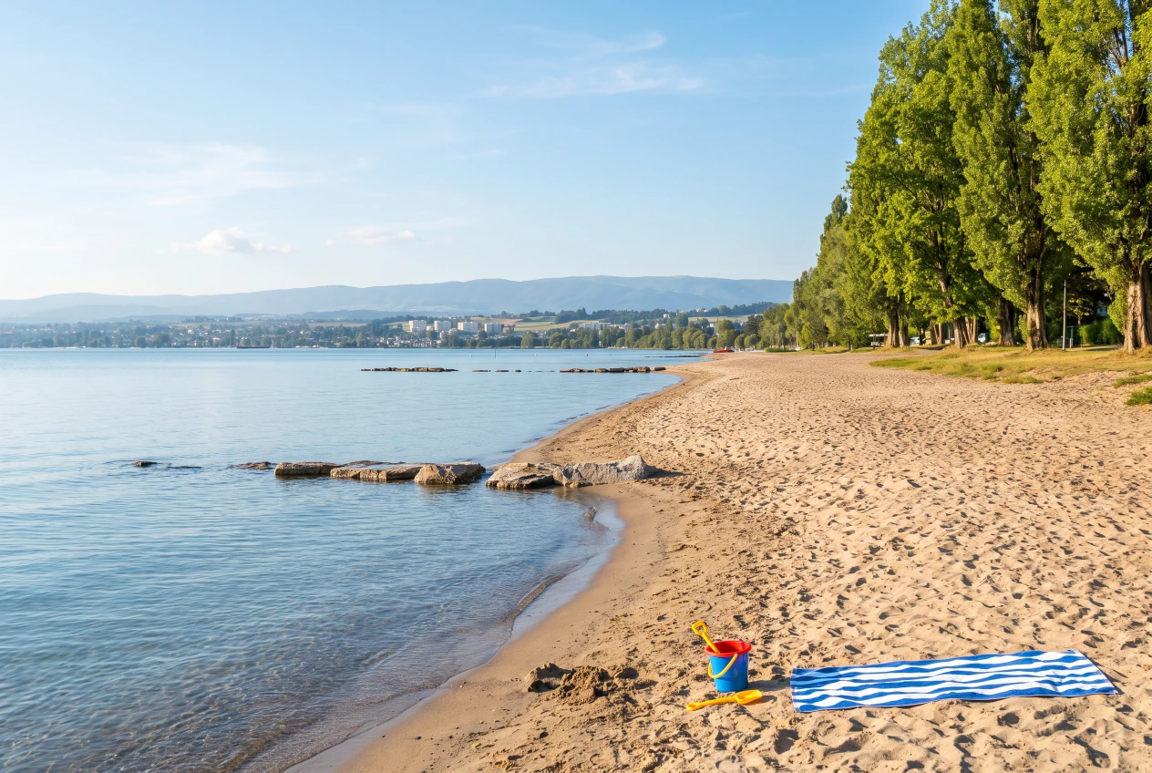 Où se baigner dans un lac dans le canton de Vaud ? Nos plages préférées en famille